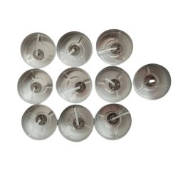 Aluminum tea lights (10 pcs)