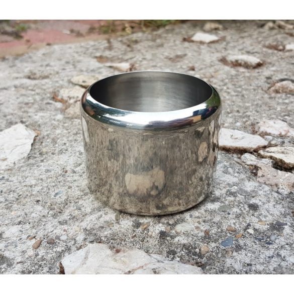 Stainless steel candle holder